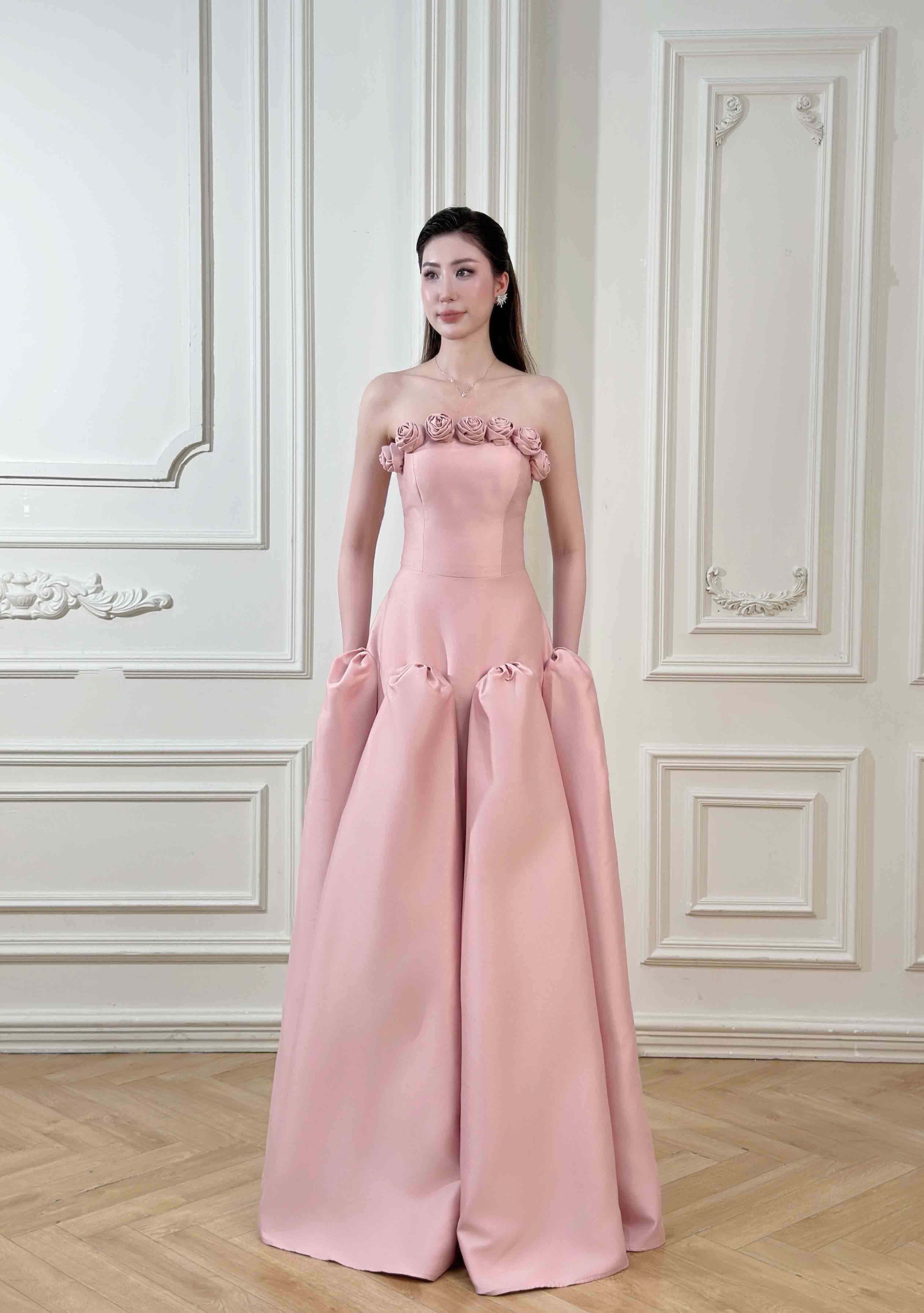 Blush Petal Gown